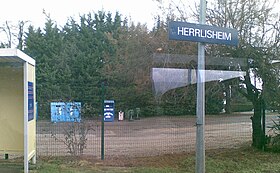 Image illustrative de l’article Gare de Herrlisheim-près-Colmar