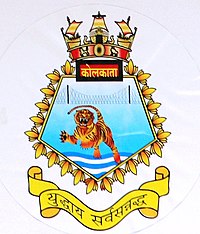 INS Kolkata crest