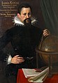 Johannes Kepler, one of the founders and fathers of modern astronomy, the scientific method,natural and modern science.[35][36][37]