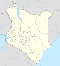Location of UNOV within Kenya