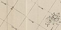高柴栄三雄『大日本國郡輿地全圖』（部分）（1849年）長久保赤水の図に手を加えた地図：東北大学狩野文庫所蔵