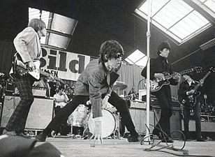 Popkonsert med The Rolling Stones, april 1966.