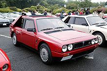 Photographie d'une Lancia Delta S4 stradale