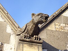 L'église - Une gargouille