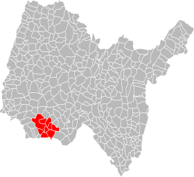 Localisation de Communauté de communes de la Côtière à Montluel