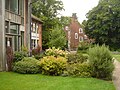 Lucy Cavendish College library and Marshall House off Madingley Road.