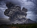 Image 392016 eruption of Mount Sinabung (from Types of volcanic eruptions)