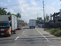 National Road, Naga west boundary