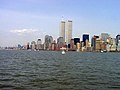 Image 28The World Trade Center skyline before September 11, 2001. (from History of New York City (1978–present))