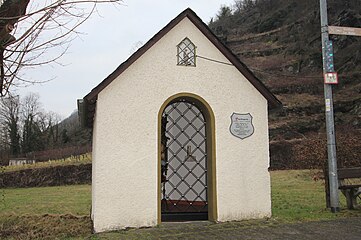 Die Bachkapelle, Kulturdenkmal in Niederfell