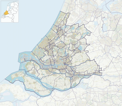2017–18 Hoofdklasse is located in South Holland