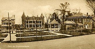 Parc de Drummondville, 1930.