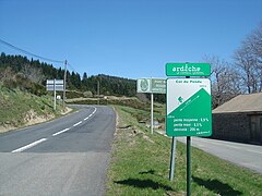 Le pied du col du Pendu au col du Bez.