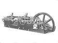 Premier tandem scavenging high-power gas engine