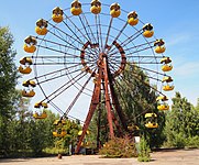 Ferris wheel of the Pripyat amusement park