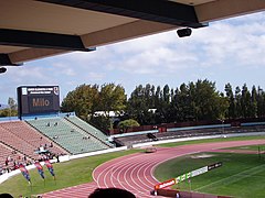 Queen Elizabeth II Park 35.000 espectadores Christchurch