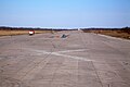 The main runway of the abandoned Raadi Airfield