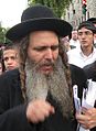 Rabbi Shalom Arush, leader of a group of Sephardic followers of Breslov Hasidut in Israel