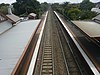 Birds eye view of the tracks at Ripponlea