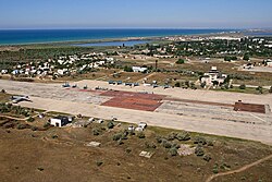 Airbase at Novofedorivka, Saky District