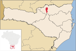 Bela Vista do Toldo – Mappa