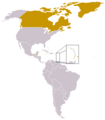 Map of royal succession in America