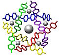 Self-assembly of a circular double helicate[6]