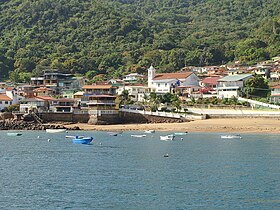 Côte de l'île de Taboga.