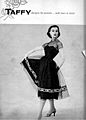 Taffy в Harper’s Bazaar, август 1956, стр. 87