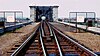 Interlaced track on the Boyne Viaduct in 1983