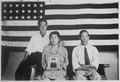 The Hirano family, ethnic Japanese removed from California, were among thousands interned at the Poston War Relocation Center from 1942 to 1945.