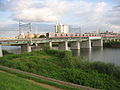 東横線の鶴見川鉄橋