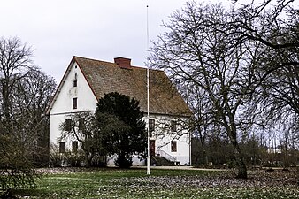 Byggnadsminnet Valls prästgård.