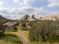 Montane chaparral in Vasquez Rocks State Natural Area