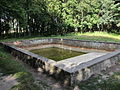 Remains of the bunker compound's swimming pool