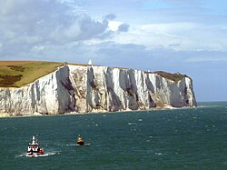 Viewed from the Strait of Dover