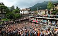 Photo de groupe à Wikimania 2016 en Italie