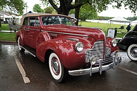 Phaéton Limited 1940, une mise à jour des Roadmaster 1939.