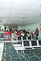 Salle d'attente de l'aéroport de Santiago de Compostela en 2007