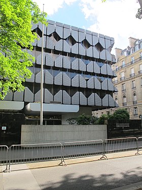 Vue de la mission diplomatique