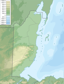 List of fossiliferous stratigraphic units in Central America is located in Belize