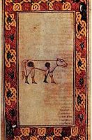 The Ox of Luke (folio 124v)