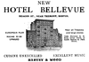 Hotel Bellevue. Boston, Massachusetts. 1898.