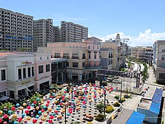 Iloilo Business Park Festive Walk with clock tower