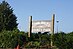 Park sign; John Miles County Park is the official name of the county fairgrounds