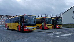 KLT-bussar vid Västerviks Resecentrum