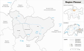 Localisation de Région de Plessur