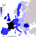 Knowledge of French (same scale as German)