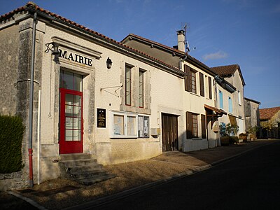 Rathaus (Mairie) von La Chapelle-Montmoreau