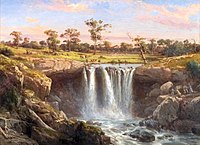 One of the Falls of the Wannon, 1872